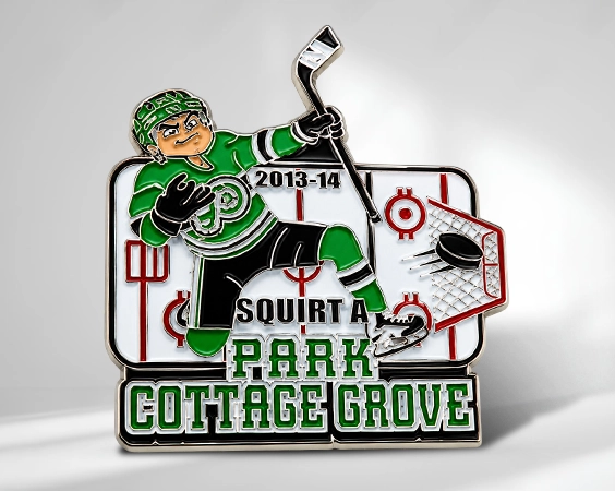 custom hockey pin in canada