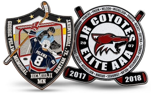 custom hockey trading pins effectively