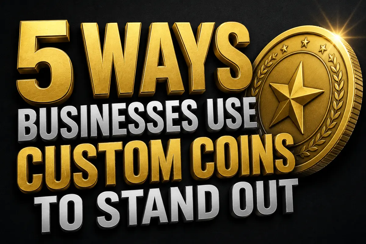 5 Ways Businesses Use Custom Coins