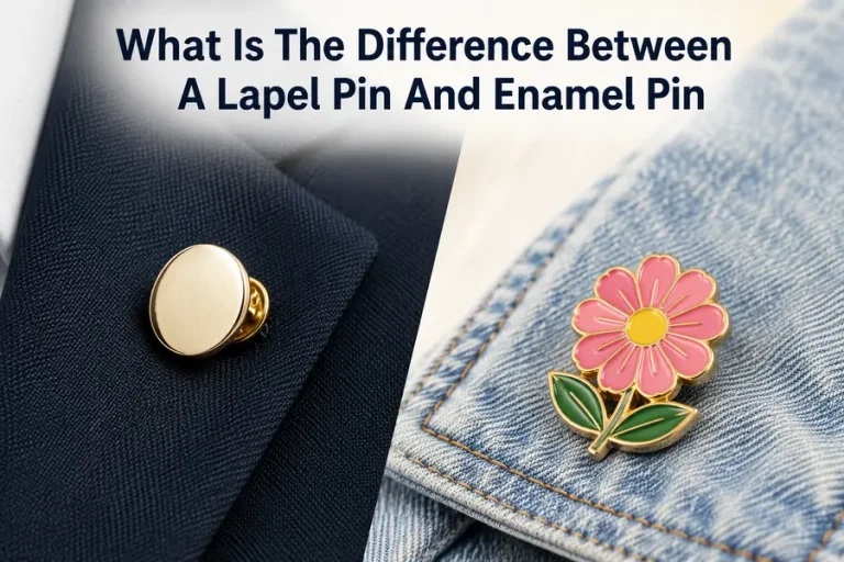 What Is The Difference Between A Lapel Pin And Enamel Pin